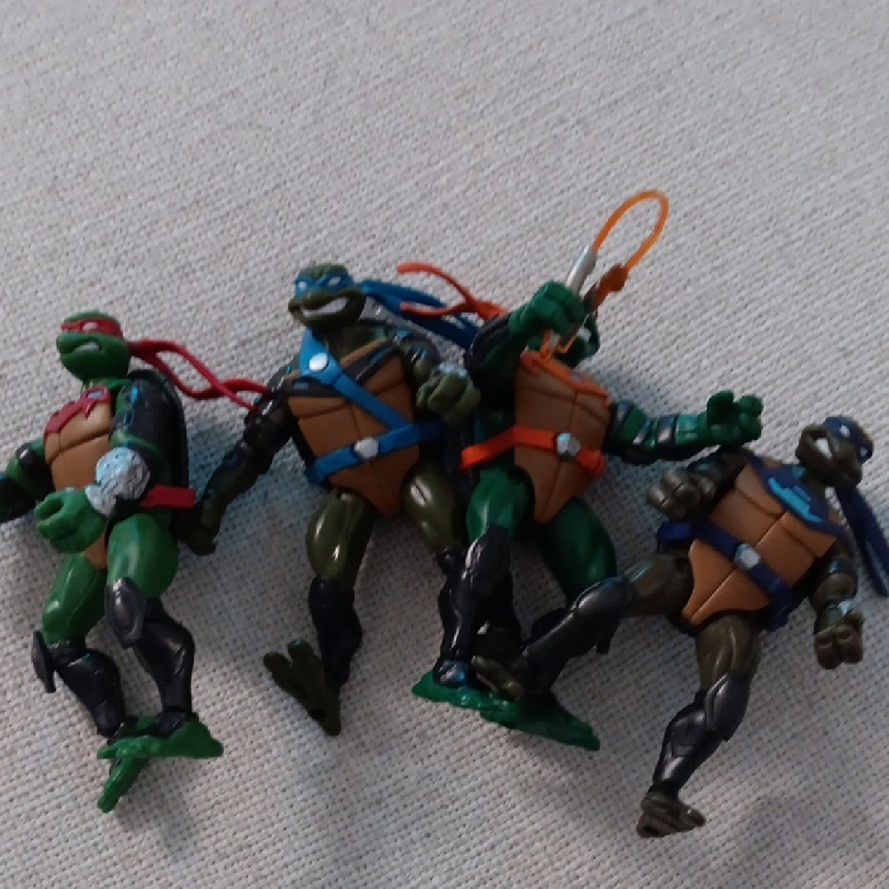 Ninja Turtle Action Figures Set 2006